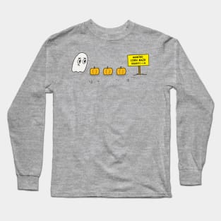 Haunted Corn Maze Long Sleeve T-Shirt